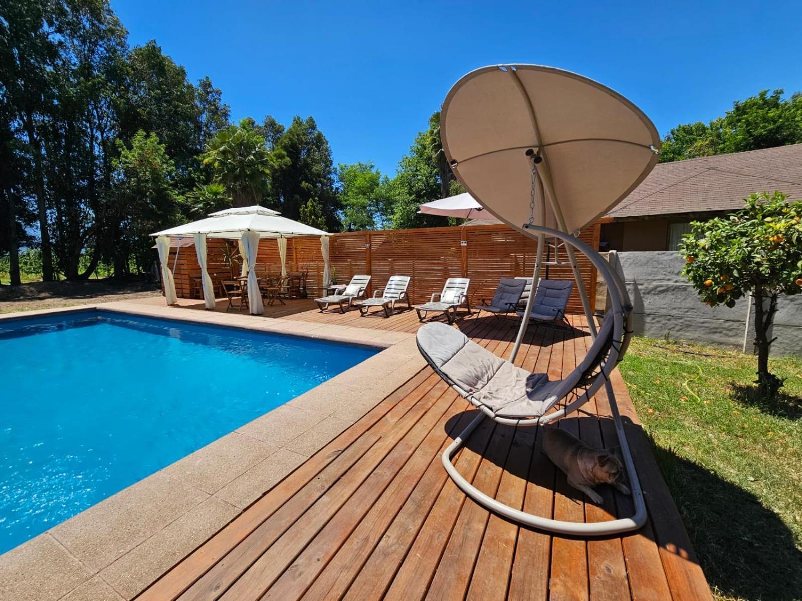 Habitaciones Con Piscina En Tinguiririca San Fernando Exteriér fotografie